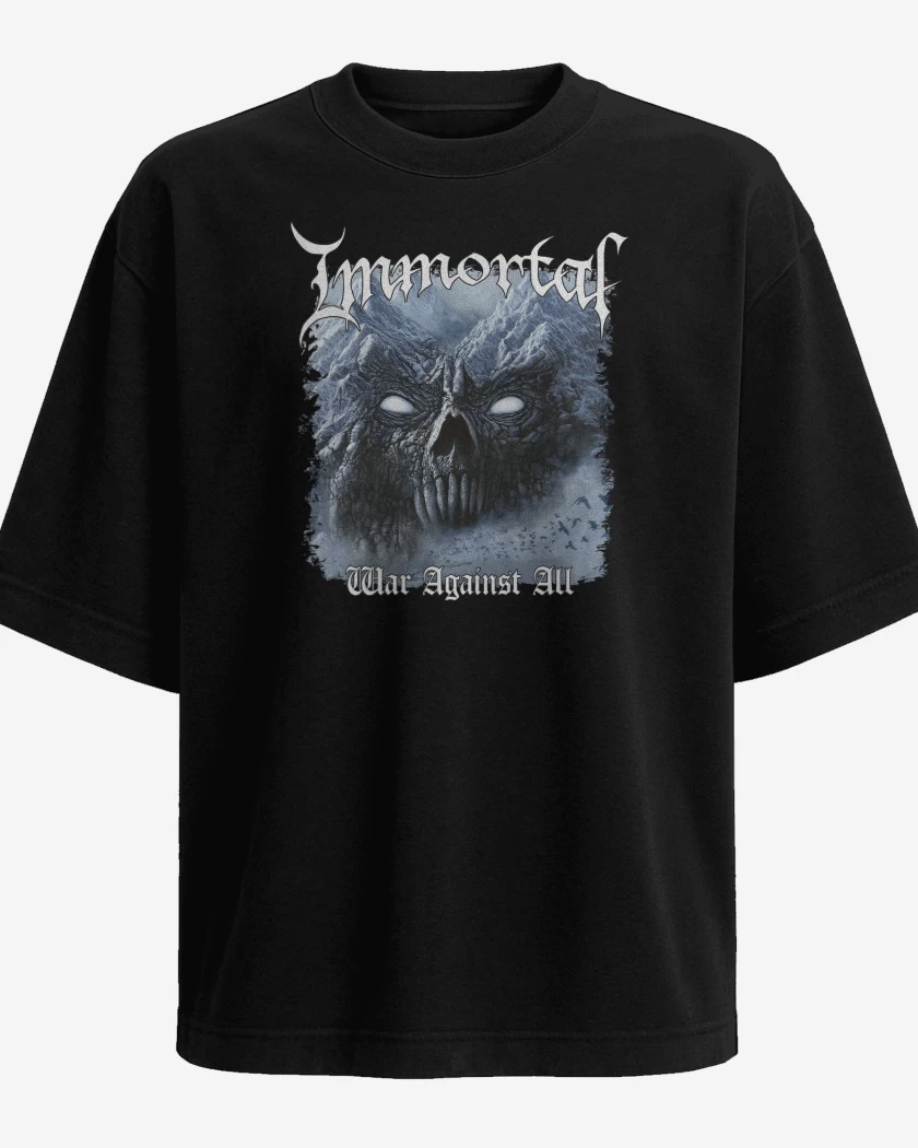 Polera Oversize Immortal War Against All