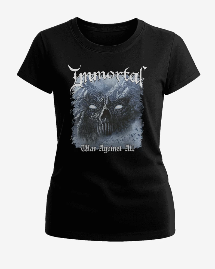 Polera de Mujer Negro de Immortal War Against All