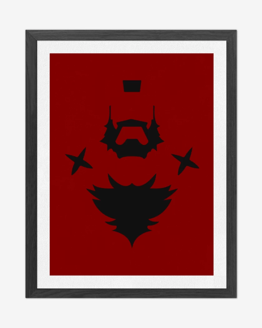 Cuadro decorativo Rojo de Zangief