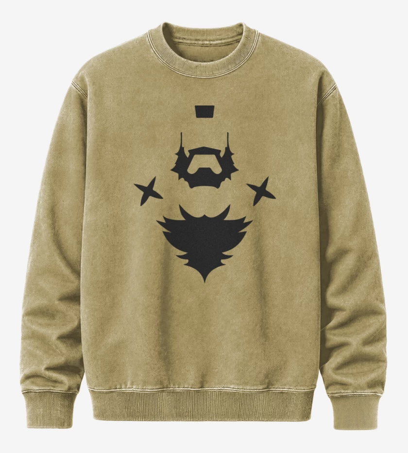 Poleron Polo Acid Wash Beige de Zangief