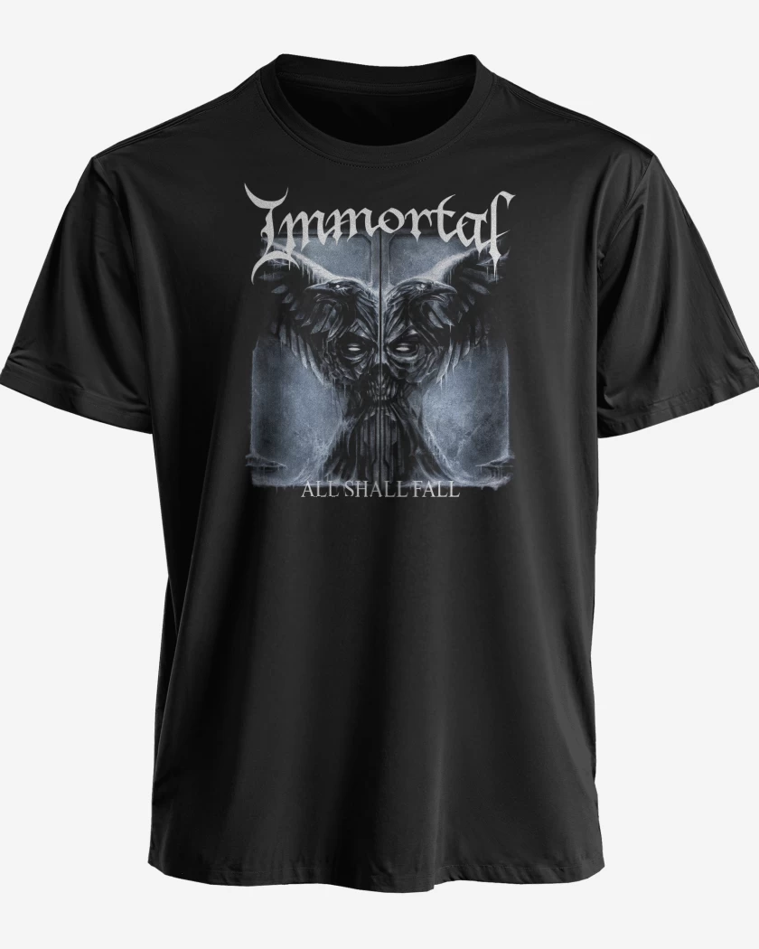 Polera premium Negro de Immortal All Shall Fall