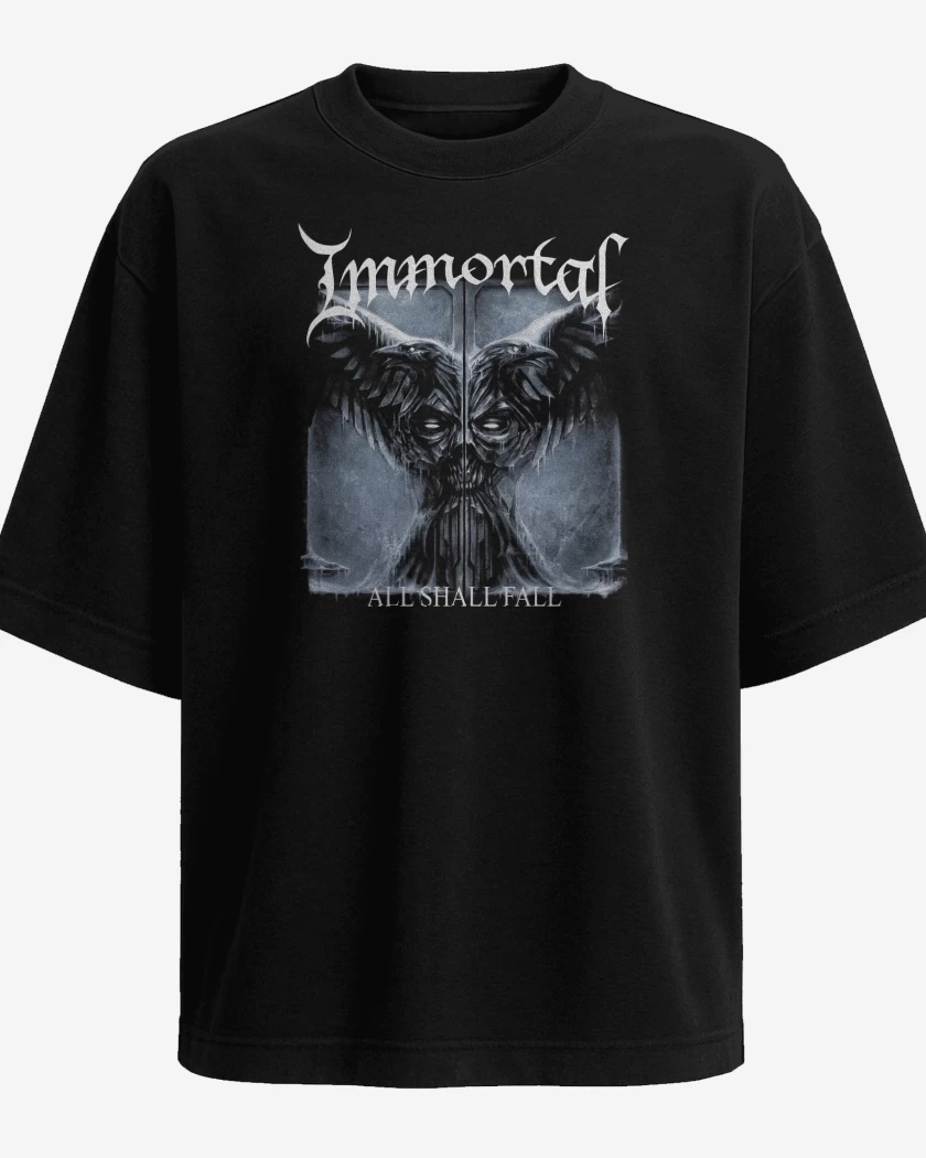 Polera Oversize Immortal All Shall Fall