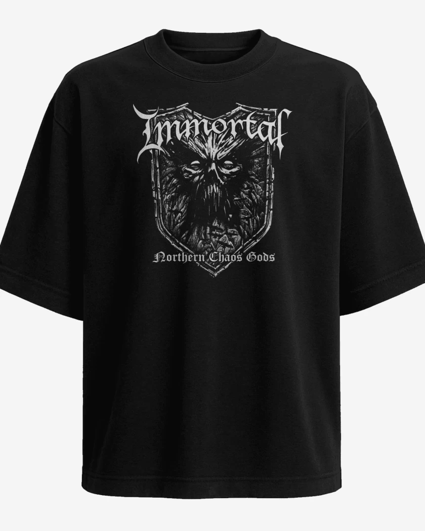 Polera Oversize Immortal Northern Chaos Gods