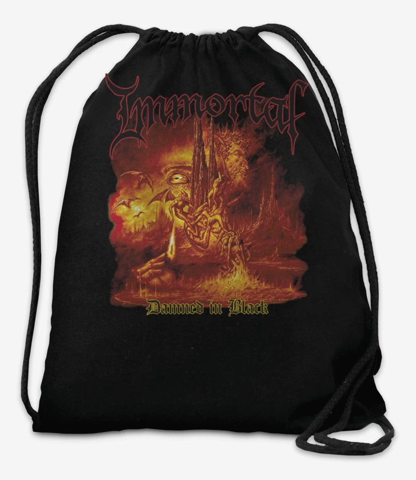 Mochila Immortal Damned in Black