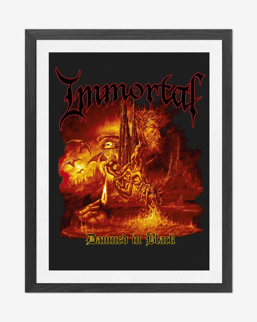 Cuadro decorativo Immortal Damned in Black