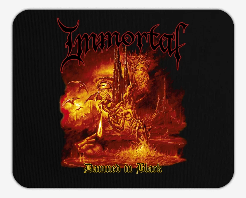 Mousepad Immortal Damned in Black