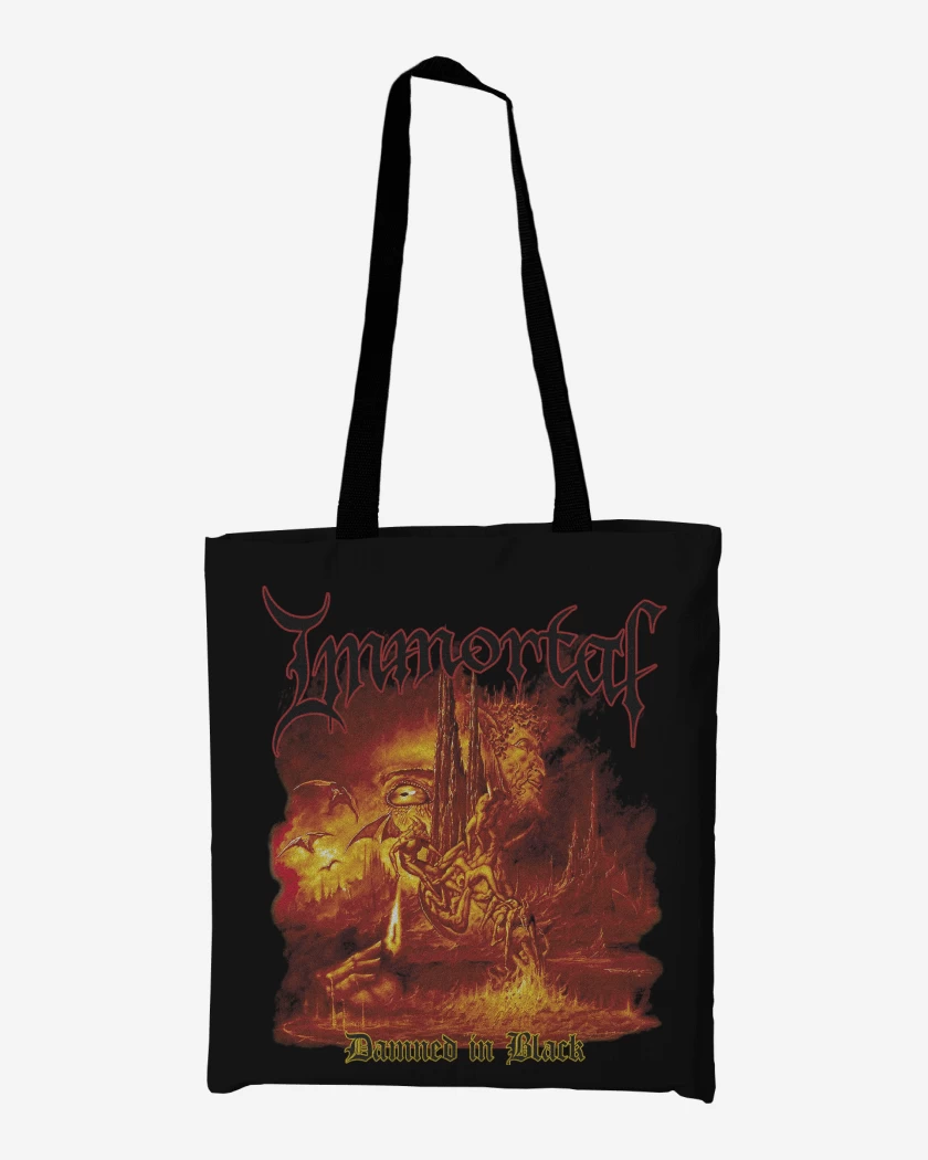 Totebag Immortal Damned in Black