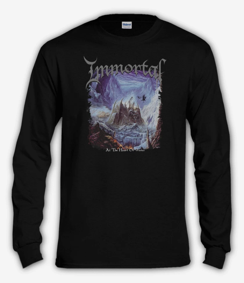 Polera manga larga Immortal At The Heart of Winter