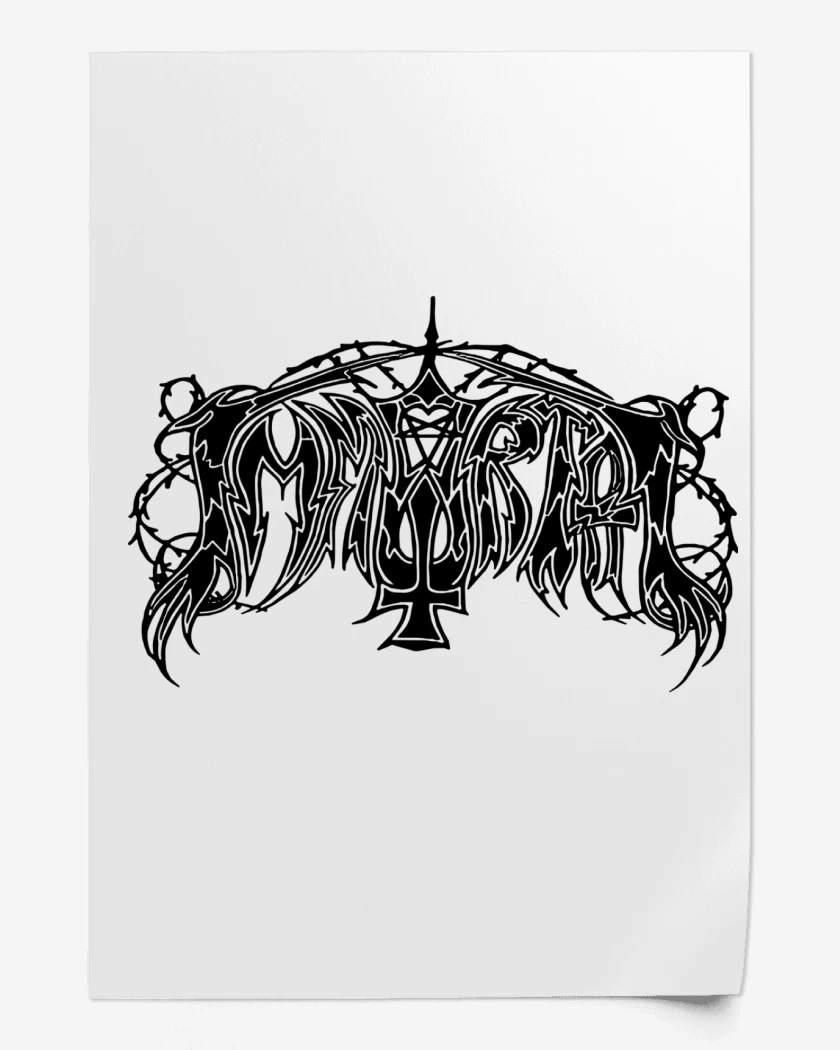 Print Immortal Logo I N