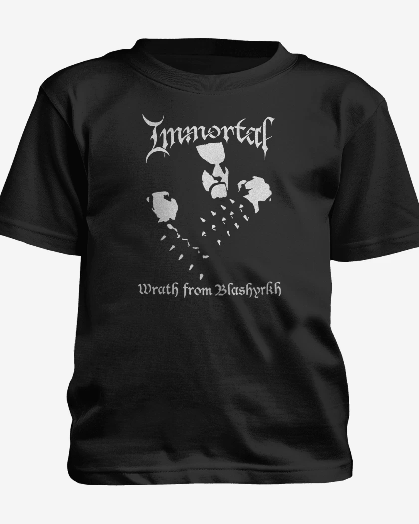 Polera de niño Negro de Immorta Wrath From Blashyrkh