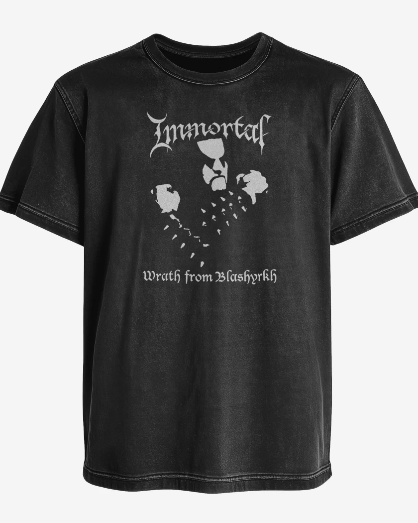 Polera desgastada Immorta Wrath From Blashyrkh