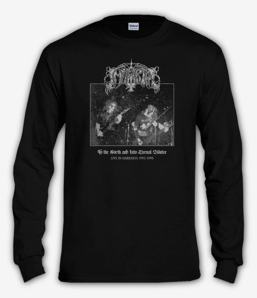 Polera manga larga Immortal To The North and Into Eternal Winter
