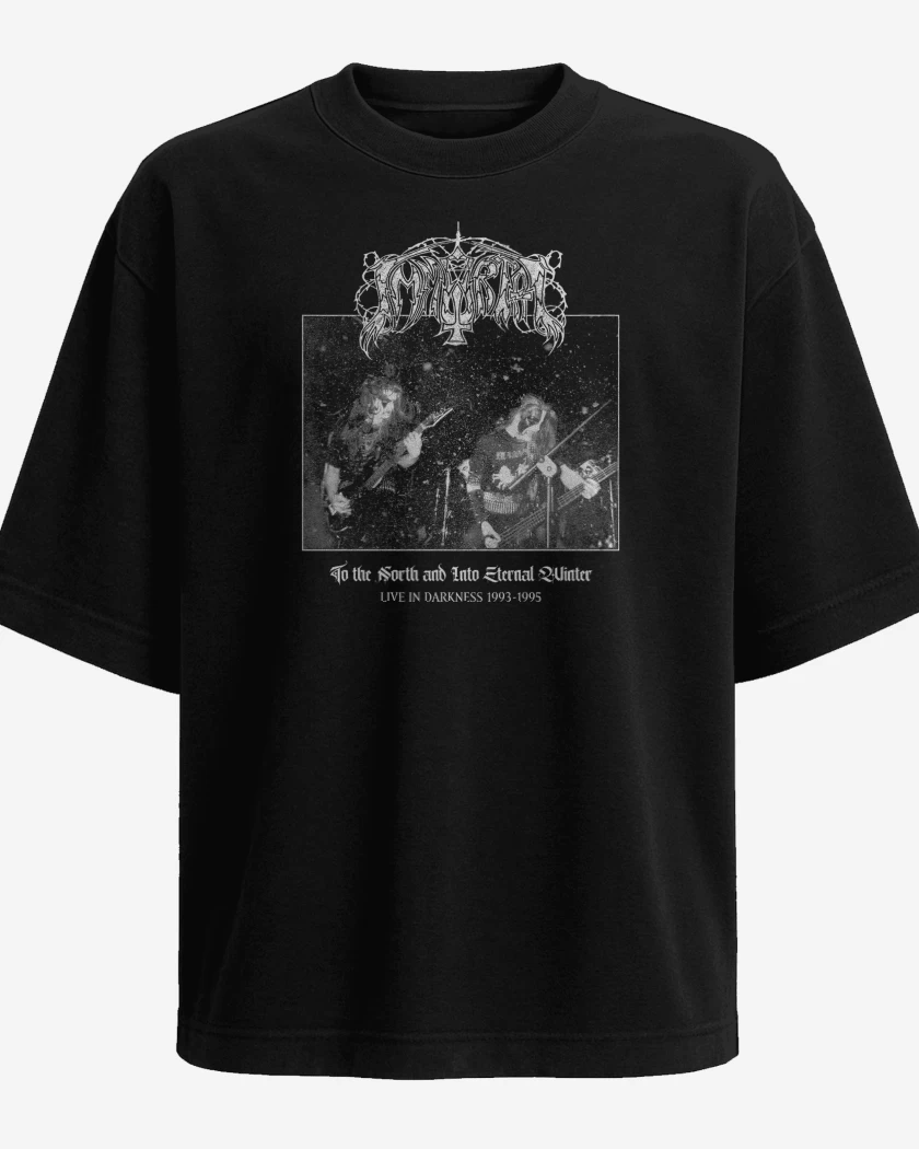 Polera Oversize Immortal To The North and Into Eternal Winter