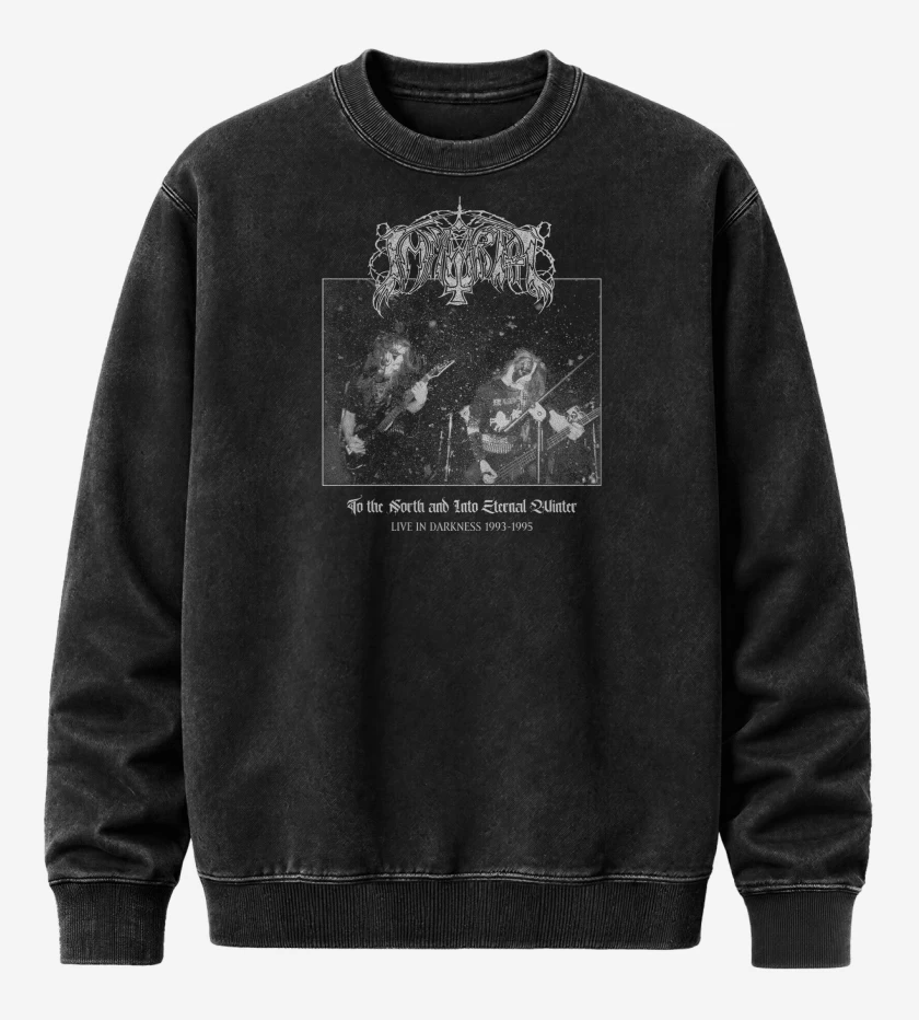 Poleron Polo Acid Wash Immortal To The North and Into Eternal Winter