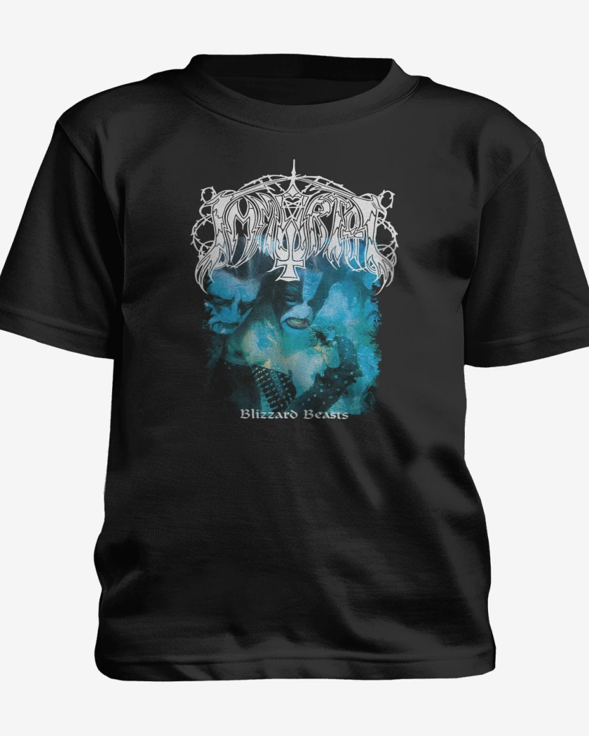 Polera de niño Negro de Immortal Blizzard Beast
