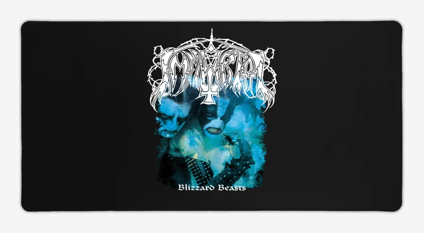 Mouse pad Gamer Negro de Immortal Blizzard Beast
