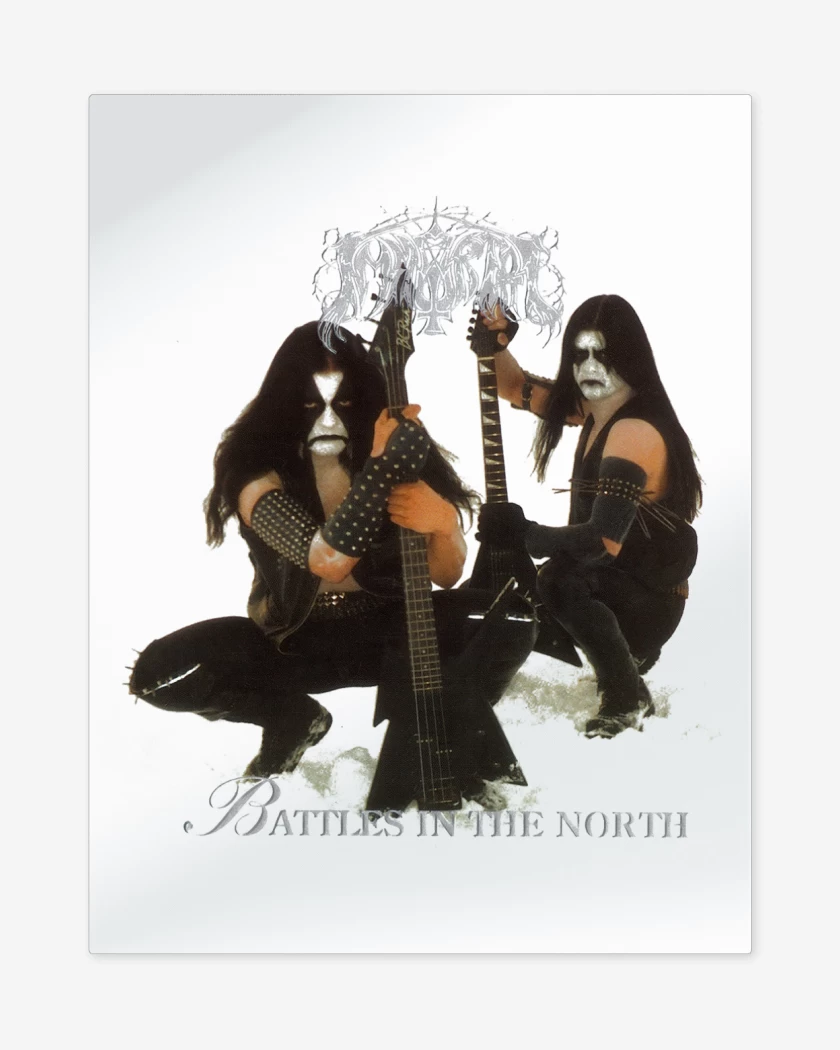 Print metalico Immortal Battles in the North