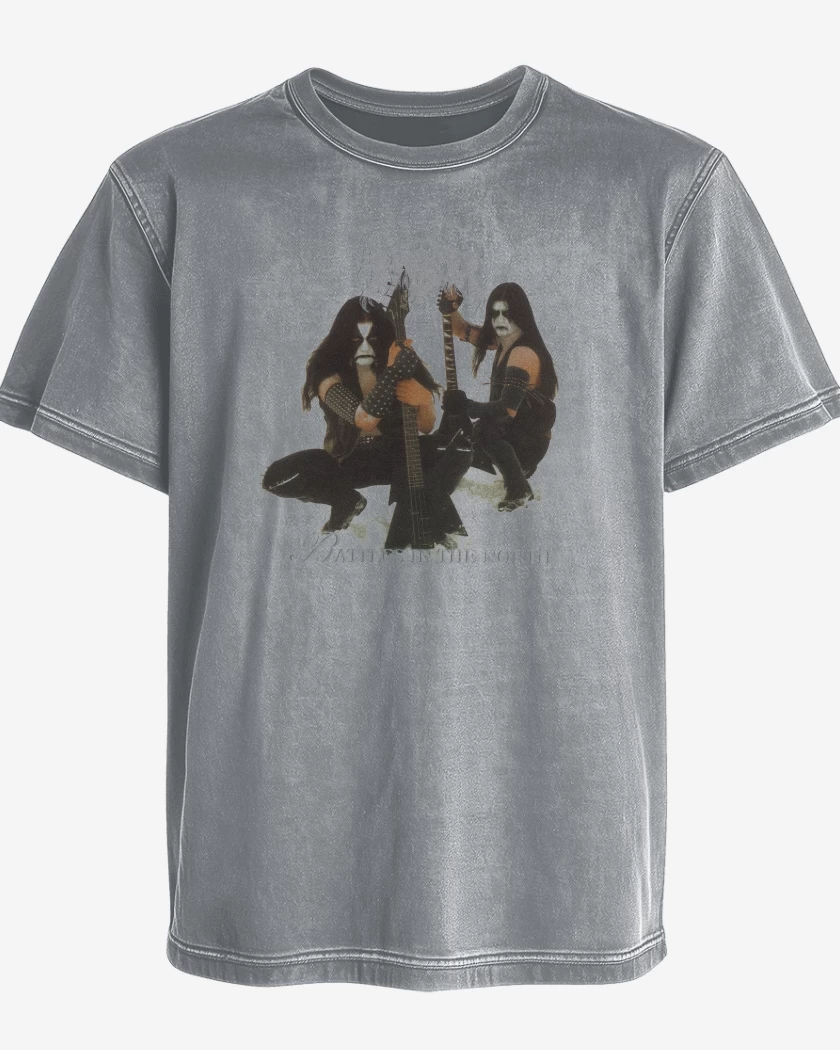 Polera desgastada Immortal Battles in the North