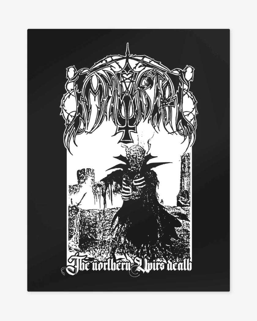 Print metalico Immortal The Northern Upirs Death