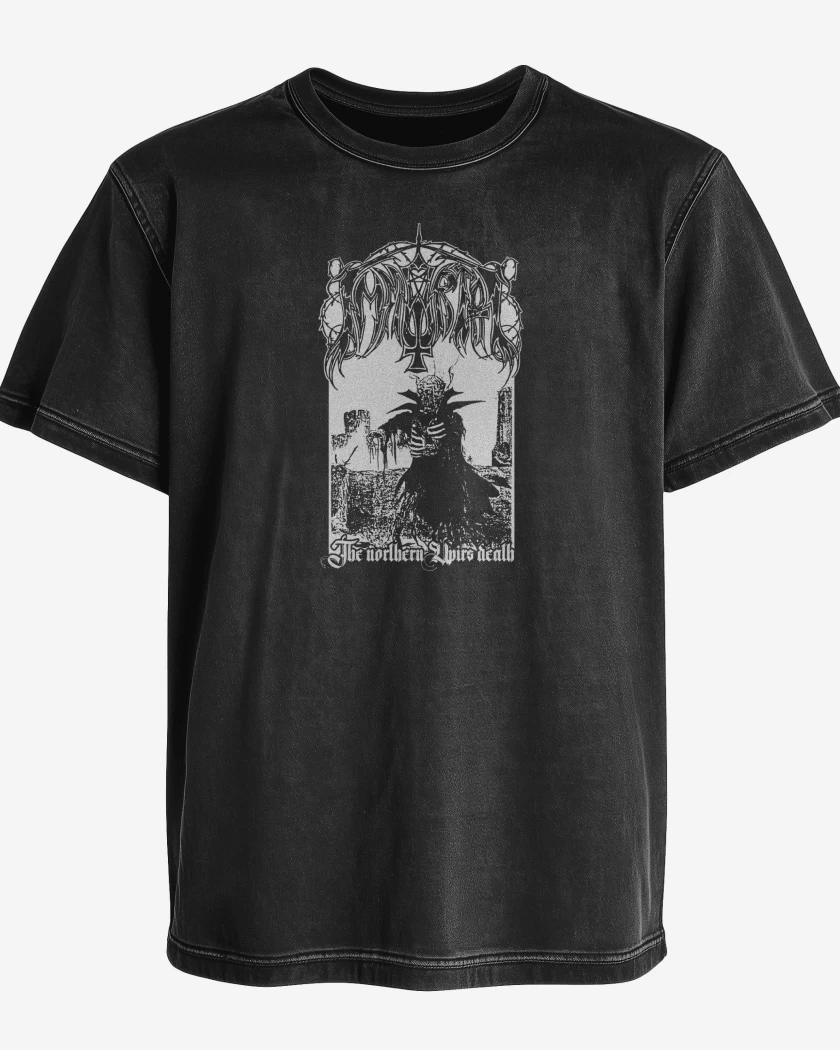 Polera desgastada Immortal The Northern Upirs Death