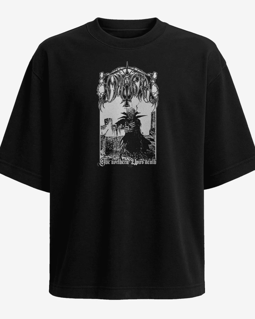 Polera Oversize Immortal The Northern Upirs Death