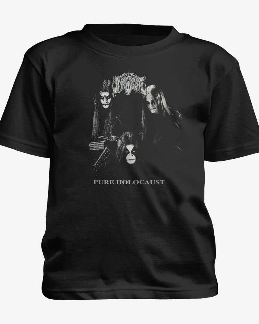 Polera de niño Negro de Immortal Pure