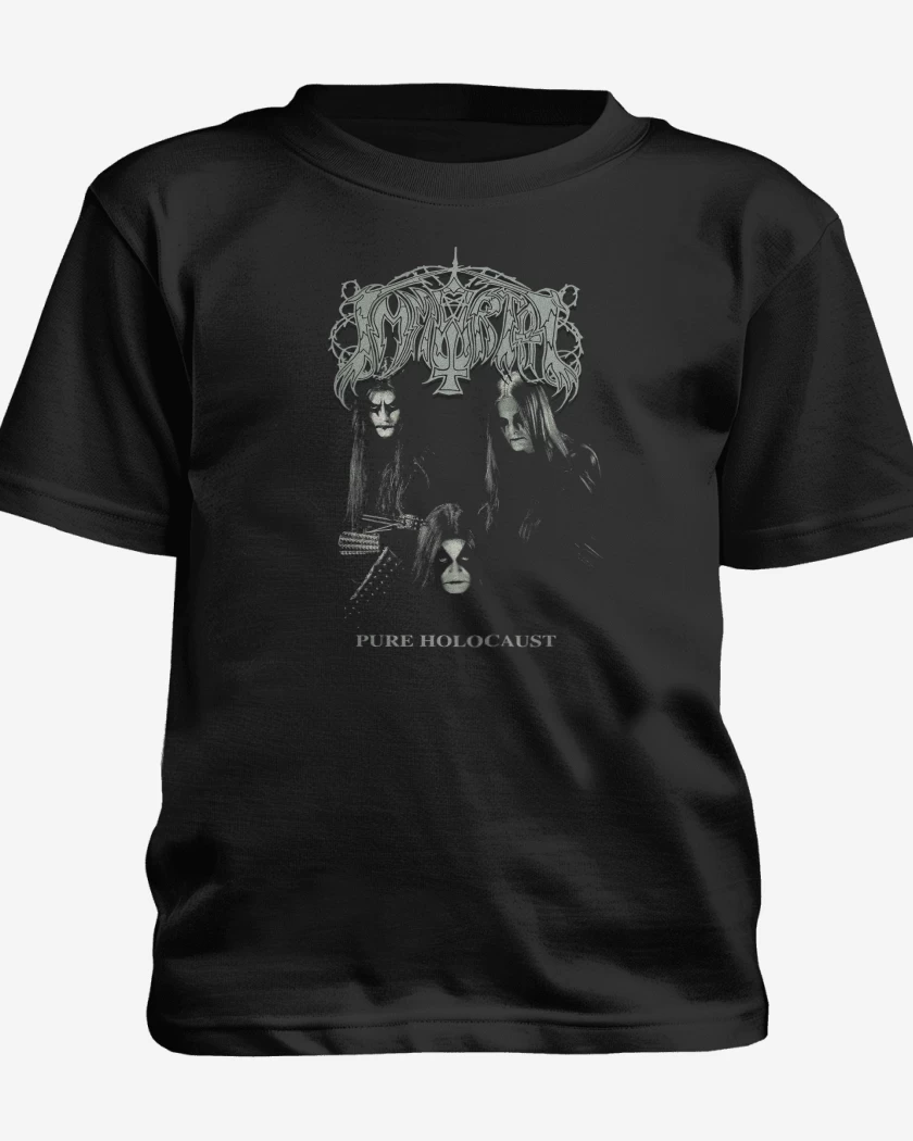 Polera de niño Negro de Immortal Pure Holocaust