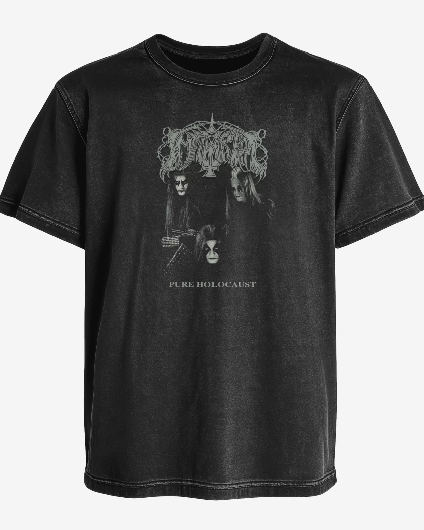 Polera desgastada Immortal Pure Holocaust