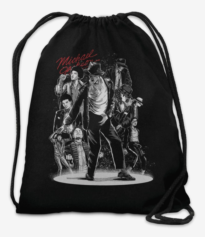 Mochila Negro de Michael Jackson Hehe