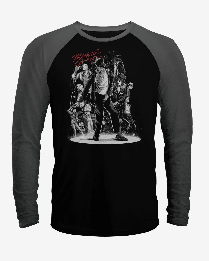 Polera Raglan Michael Jackson Hehe