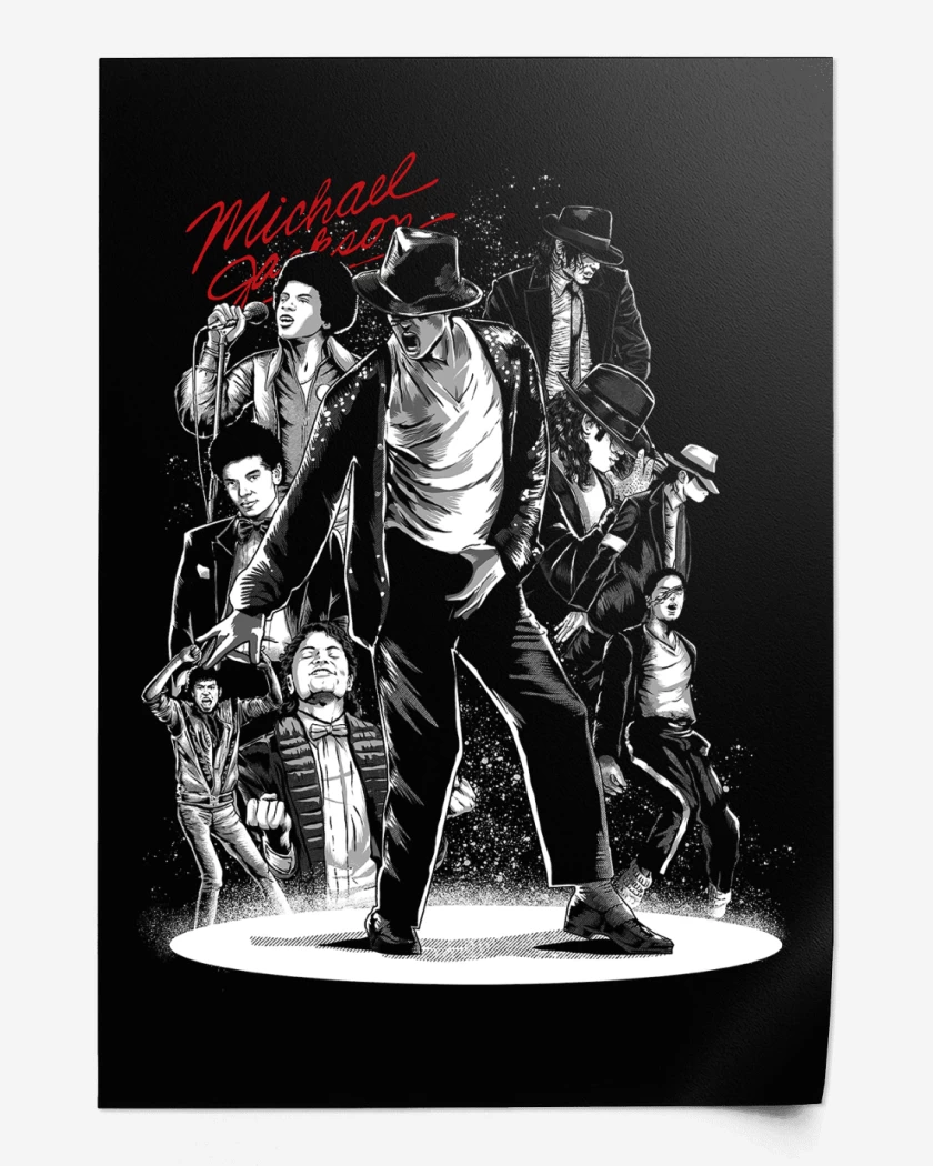 Print Michael Jackson Hehe