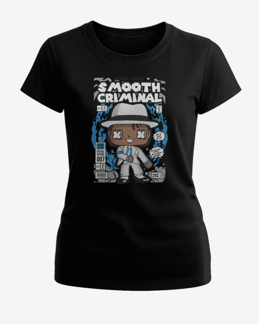 Polera de Mujer Negro de Michael Jackson Funko