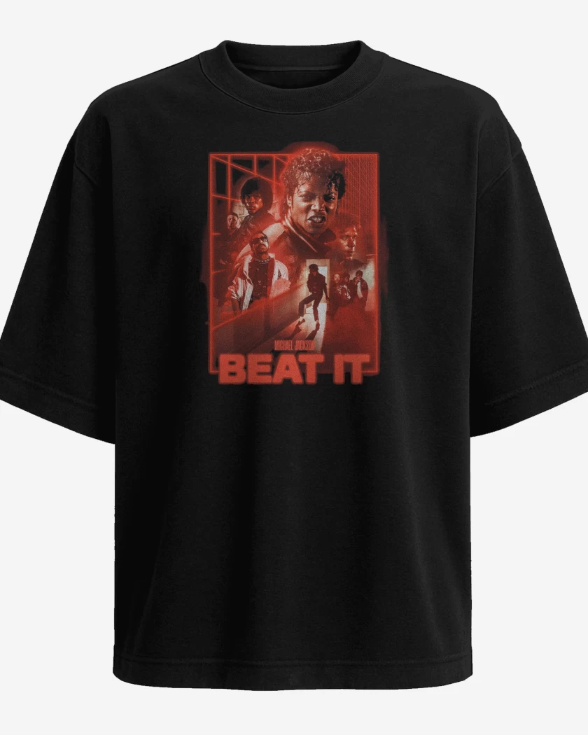Polera Oversize Michael Jackson Beat It