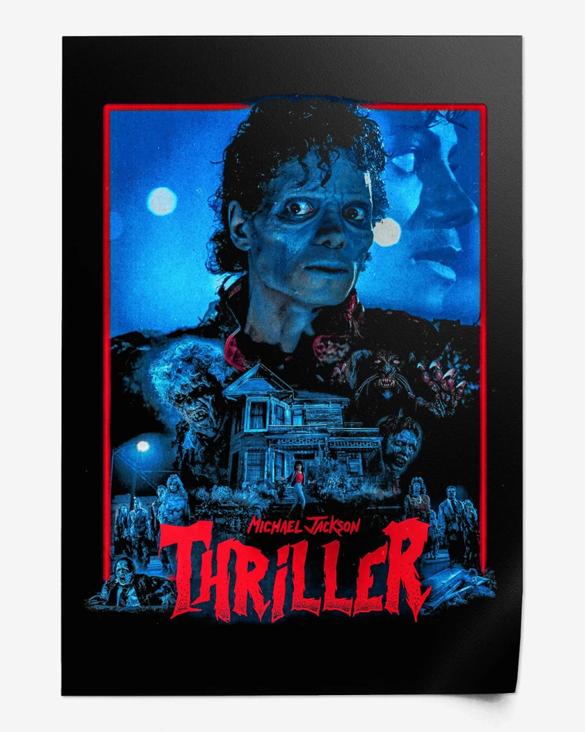Print Michael Jackson Thriller