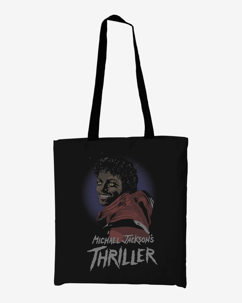 Totebag Negro de MJ Thriller