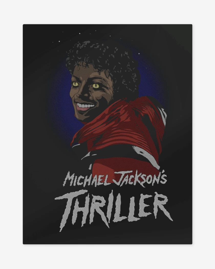 Print metalico Negro de MJ Thriller