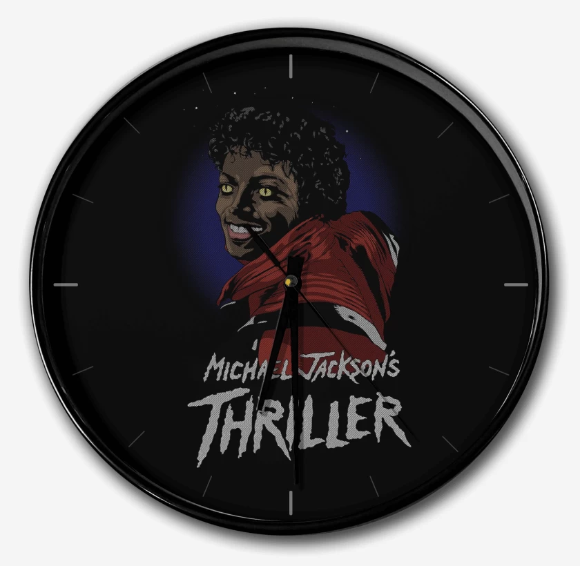 Reloj Negro de MJ Thriller