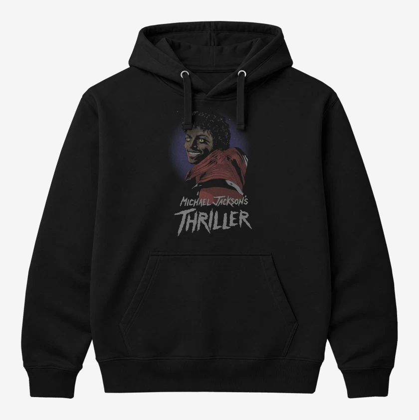 Polerón Canguro Negro de MJ Thriller
