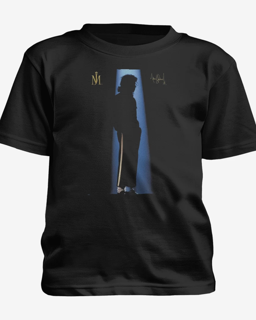 Polera de niño Negro de Michael Jackson MJ