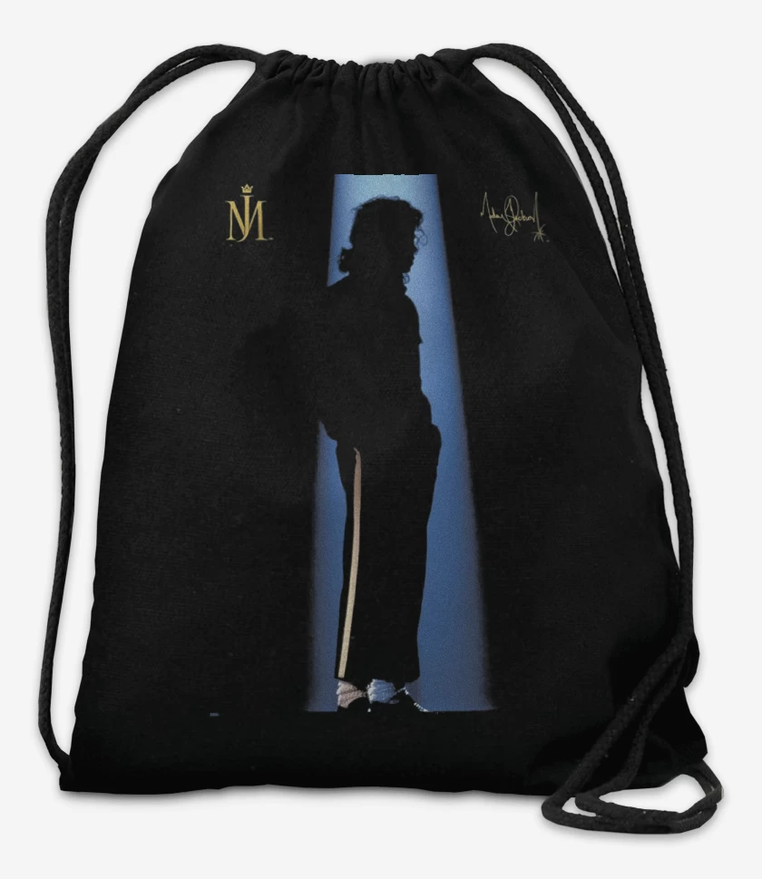 Mochila Negro de Michael Jackson MJ