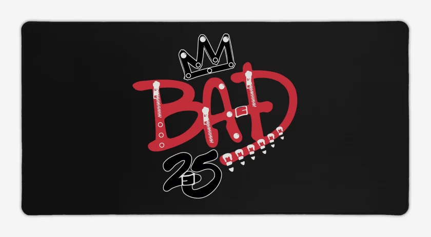 Mouse pad Gamer Michael Jackson Bad 25 Years