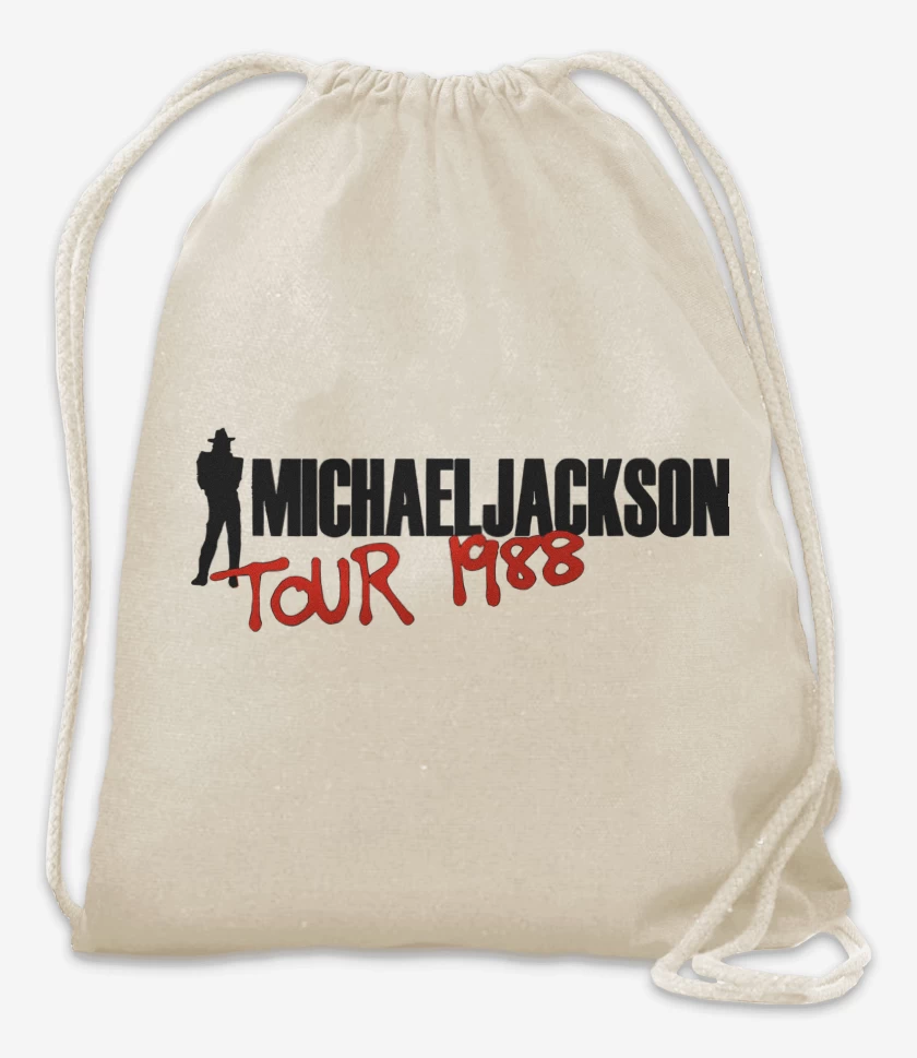 Mochila Blanco de Michael Jackson Tour 88