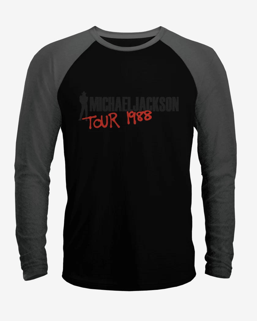 Polera Raglan Michael Jackson Tour 88
