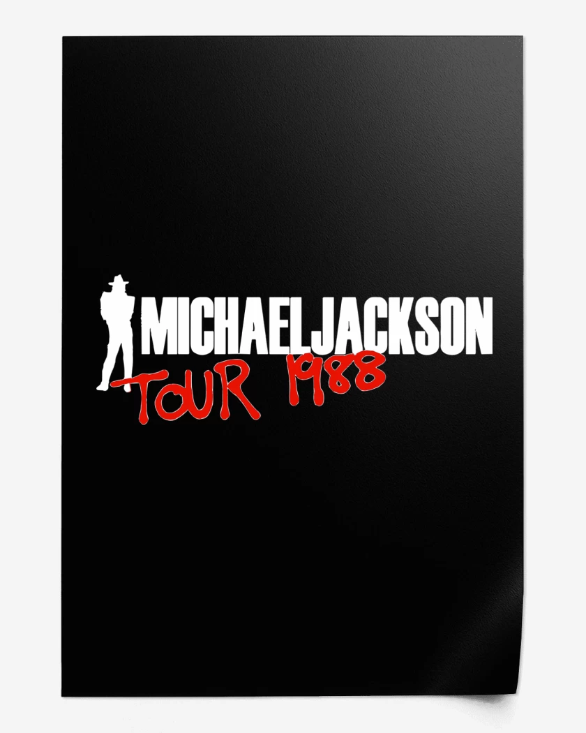 Print Michael Jackson Bad 88
