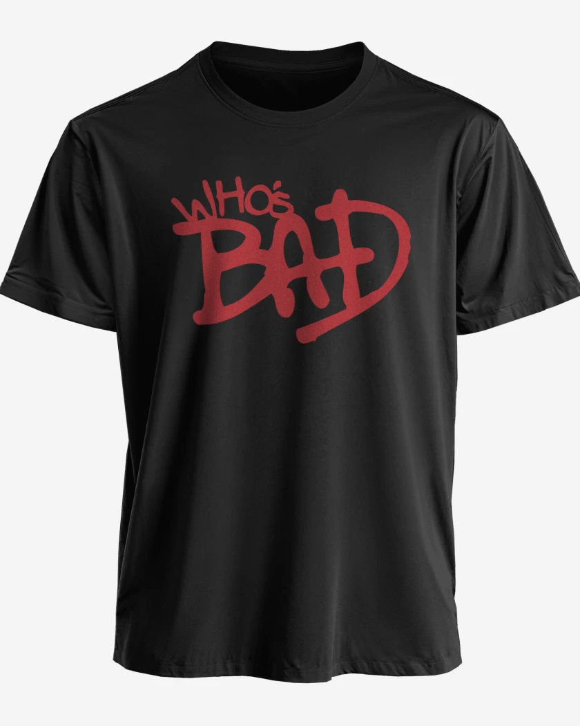 Polera MJ Whos Bad