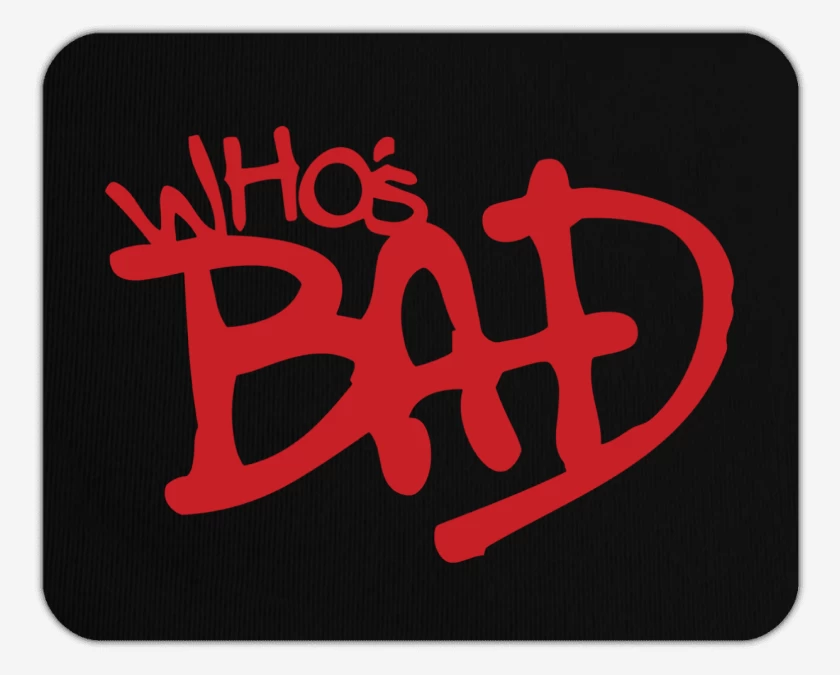 Mousepad MJ Whos Bad