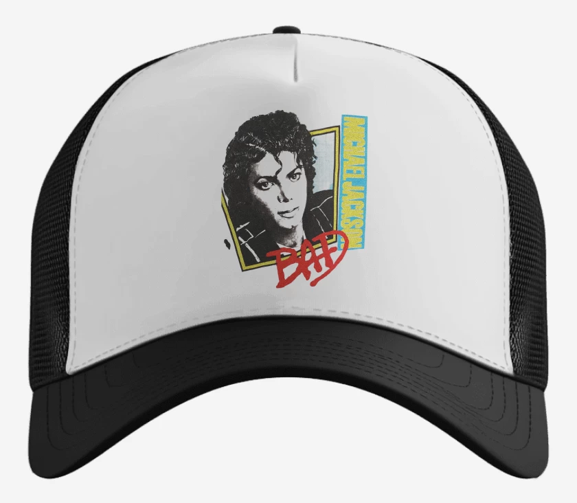 Gorro Blanco de Michael Jackson Retro Bad