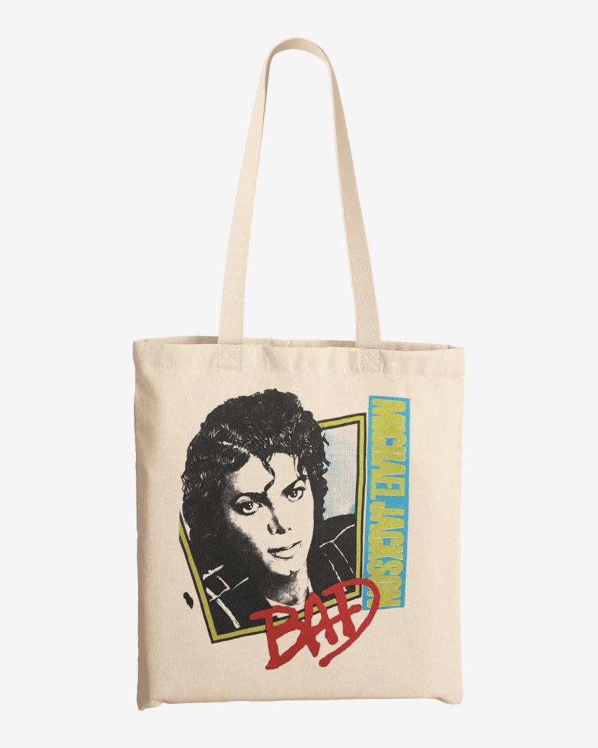 Totebag Michael Jackson Retro Bad