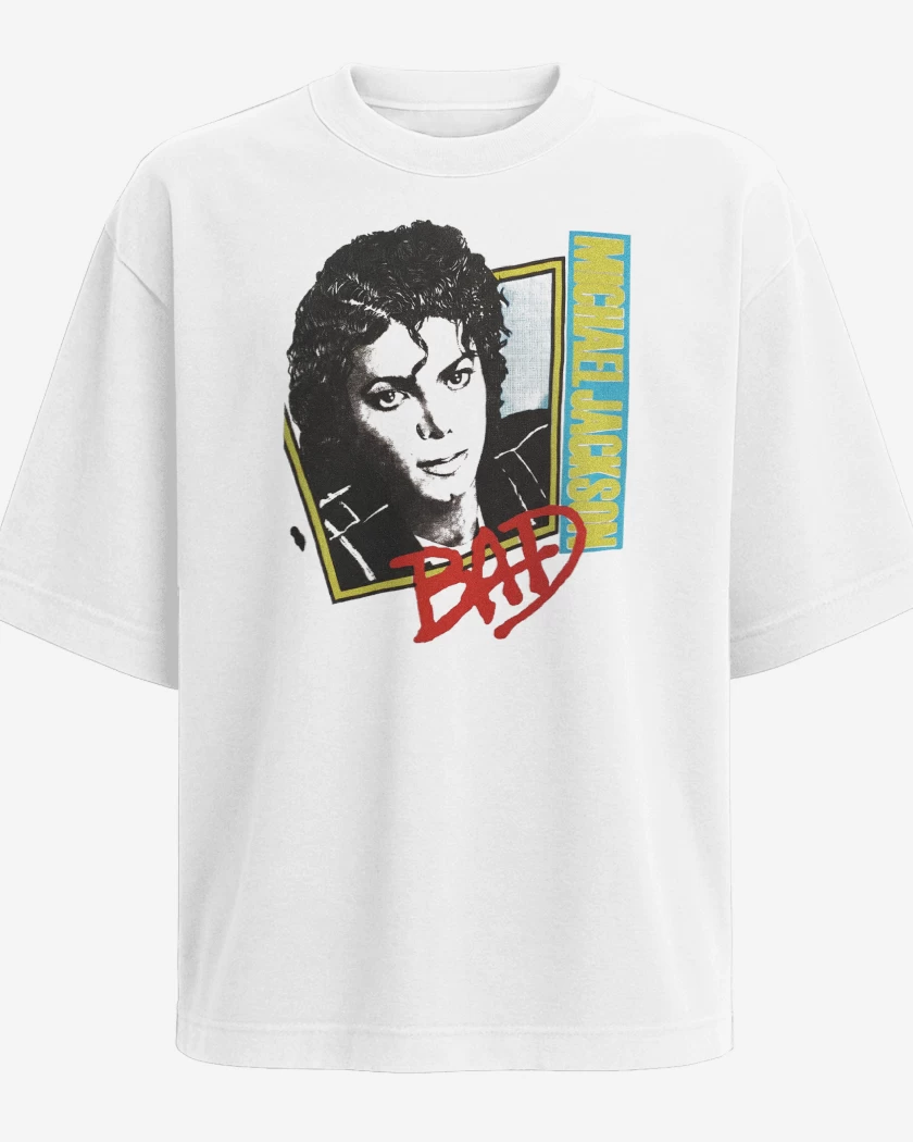 Polera Oversize Michael Jackson Retro Bad