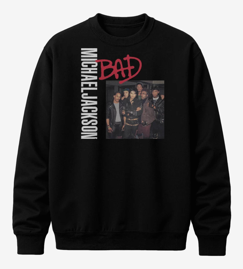 Poleron polo Bad Michael Jackson